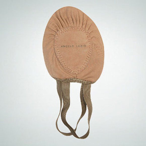 Angelo Luzio 621A Adult 3M Theatrical Pink Twyla II Leather Half Sole Slipper - Picture 2 of 2